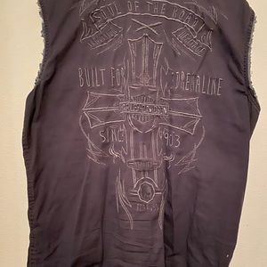 Harley Davidson Sleeveless Shirt